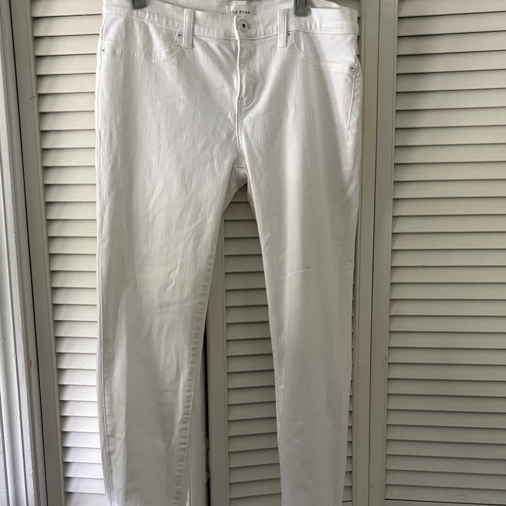 LILA RYAN Crisp White Jeans